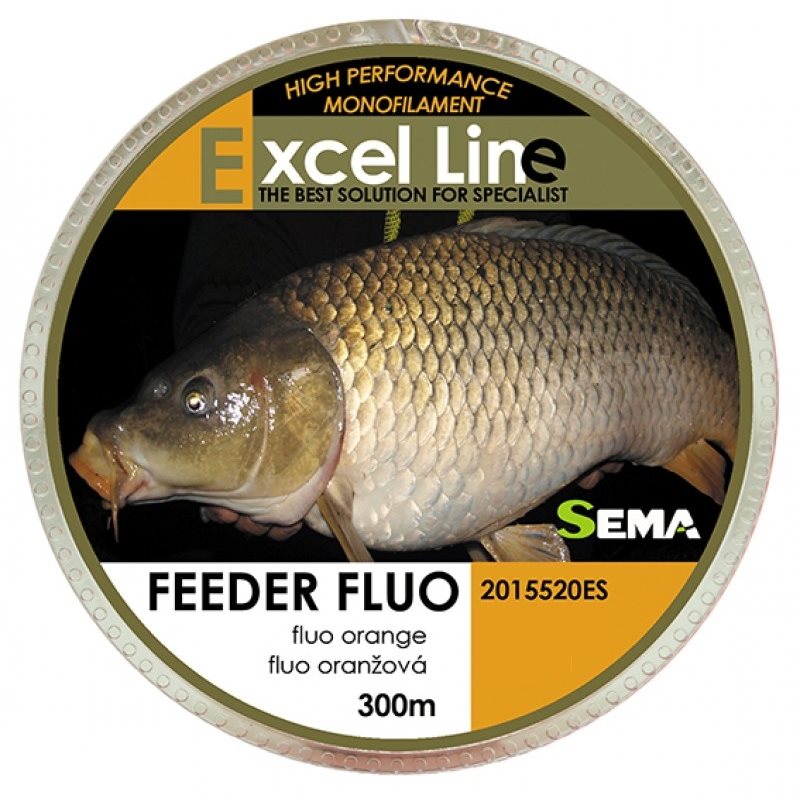 Sema Vlasec Feeder Fluo 0,18 mm 4,9 kg 300 m