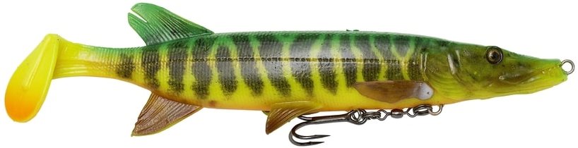 Savage Gear 4D Pike Shad 20 cm 65 g SS Fire Tiger