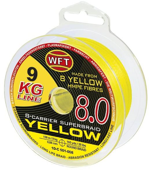 WFT KG 8.0 Yellow 0,08 mm 9 kg 150 m