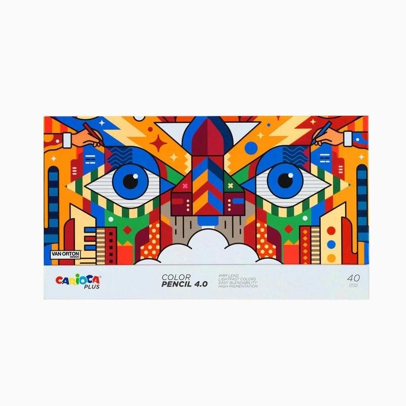 Carioca Plus Pastelky 4.0 v darčekovom balení 40 ks