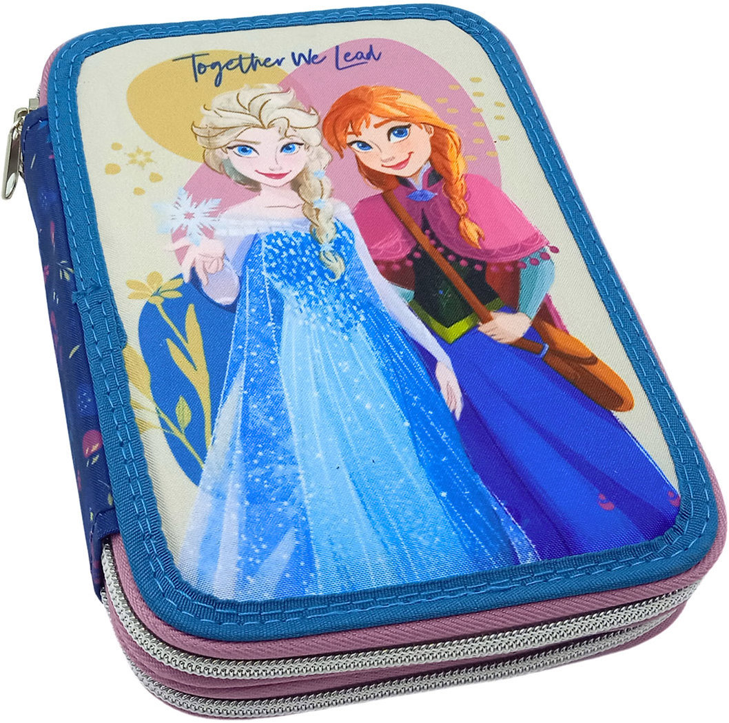 DISNEY dvoupatrový penál Frozen - vybavený