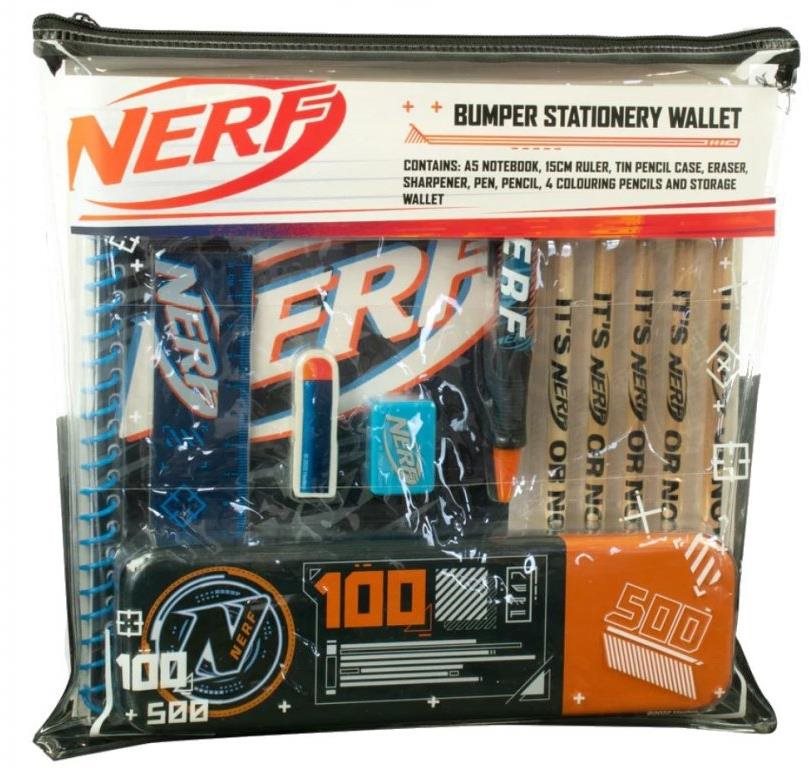 Nerf: 100 Logo, školské pomôcky