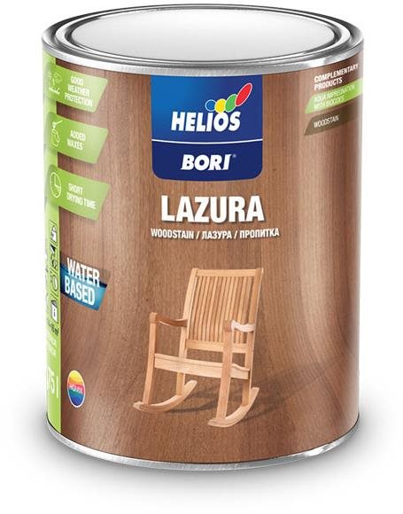 KANSAI HELIOS Bori vodouriediteľná 0,75 l, farba 9 Palisander
