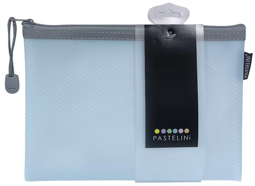 KARTON P+P Pastelini obálka so zipsom sieťovaná A5 modrá