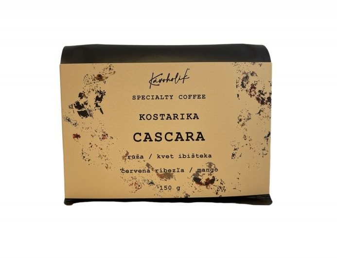 KÁVOHOLIK Kostarika CASCARA, Las Laja, čaj z dužiny kávovníkových čerešní, 150 g