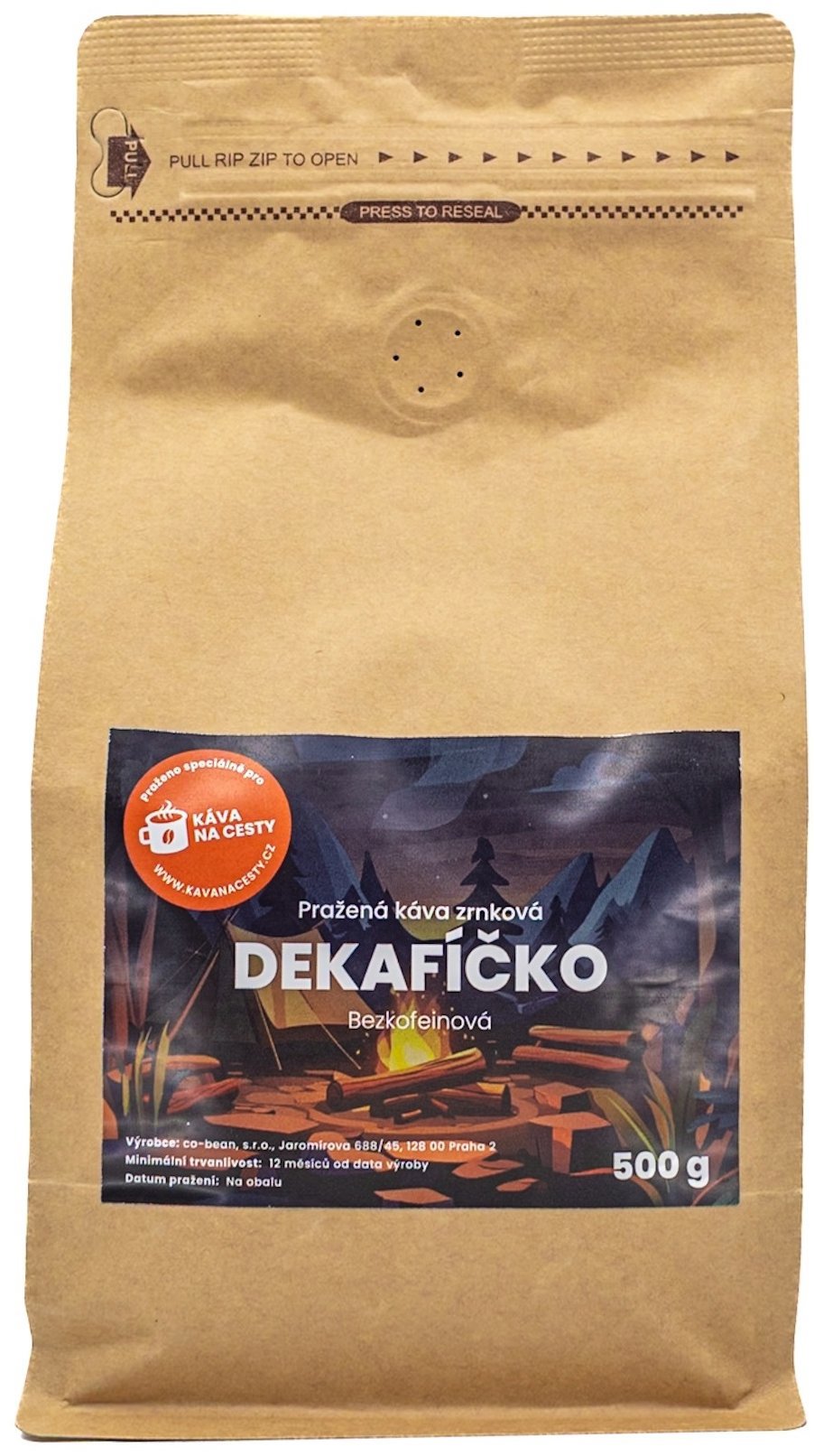 Káva na cesty Dekafíčko 500 g