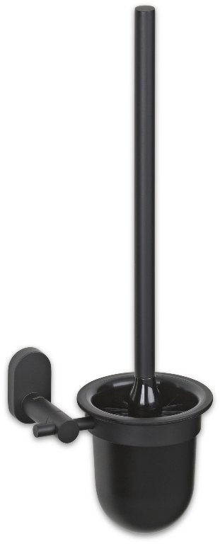 KELA WC kefa ALESSIO antikoro 18/10 čierna 15 × 12 × 43 cm