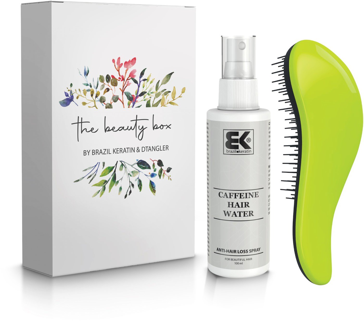 BK Beauty Keratín The beauty box, Coffeine + blue