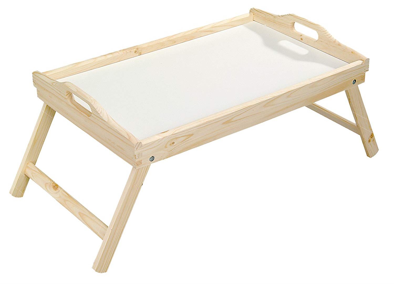 Kesper Servírovací podnos/stolík z borovice 50 × 30,5 cm