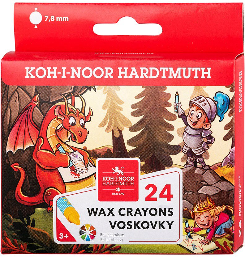 Koh-i-noor 8234/24 - Voskovky - 24 ks
