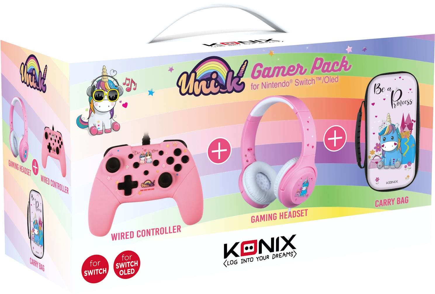 Konix Unik „Be a Princess“ Gamer pack