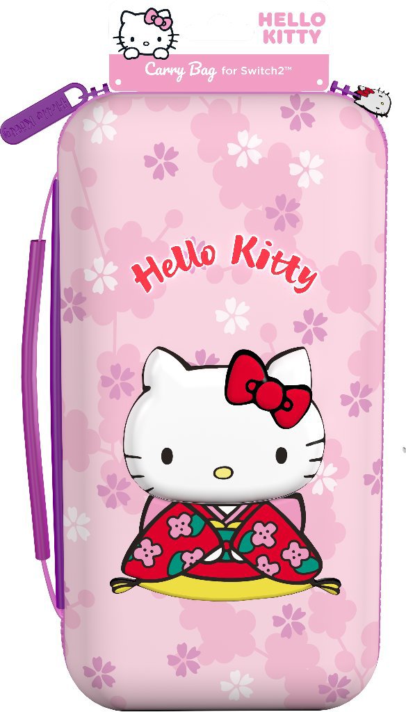 Konix Hello Kitty 3D Carry Bag for Nintendo Switch 2/OLED/Switch