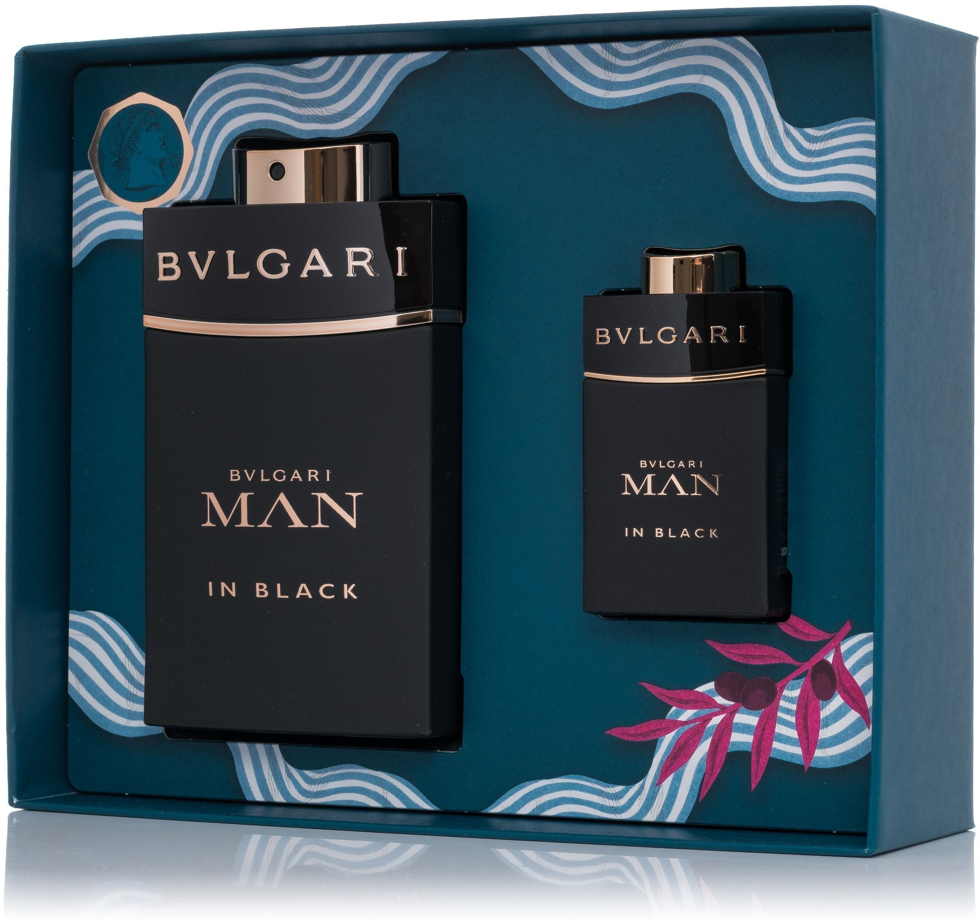 BVLGARI Man In Black EdP Set 115 ml