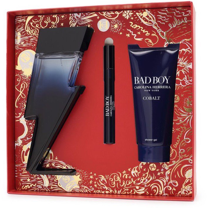 CAROLINA HERRERA Bad Boy Cobalt EdP Sada 210 ml