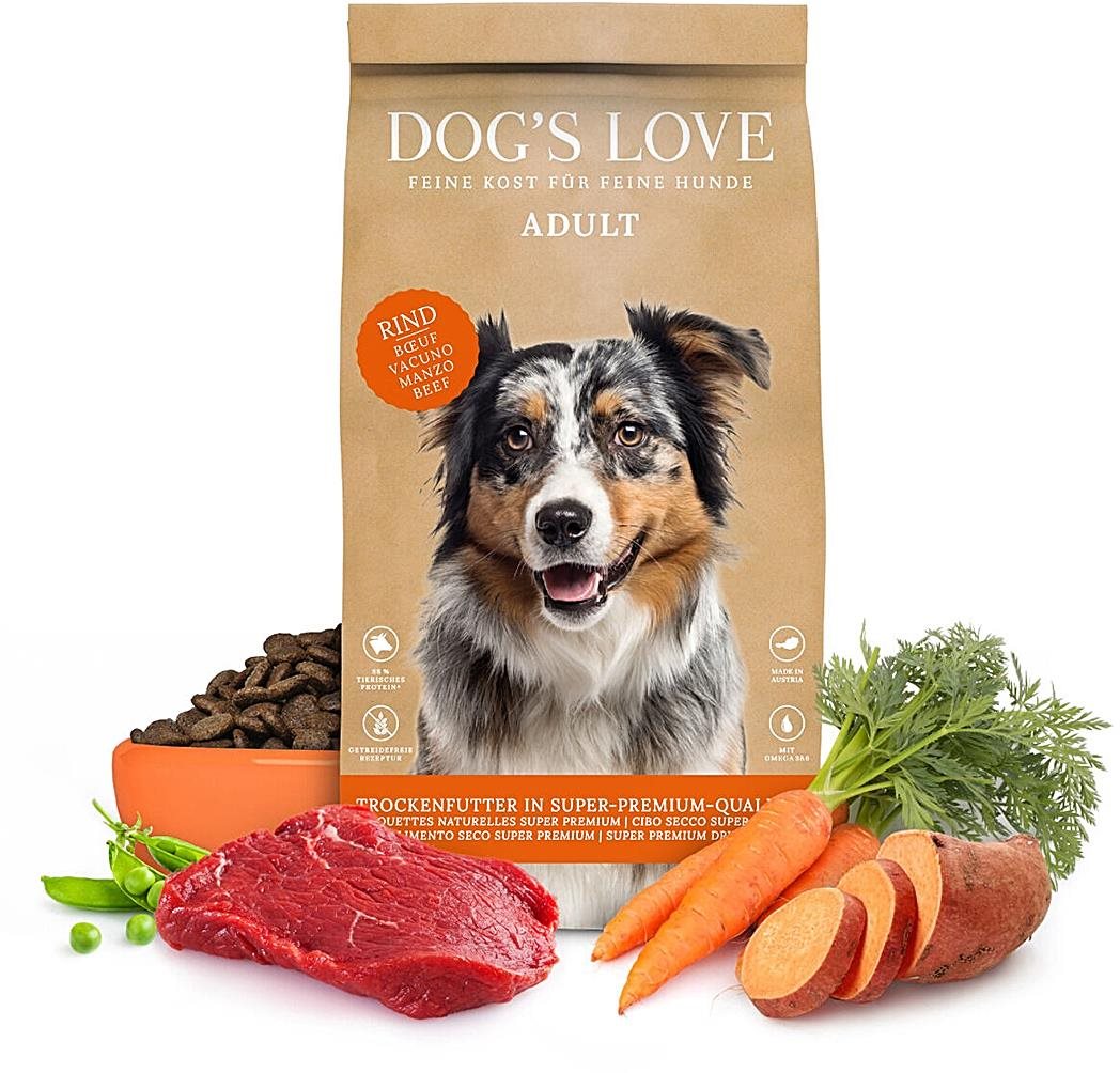 Dog's Love granule Hovädzie Adult 12 kg