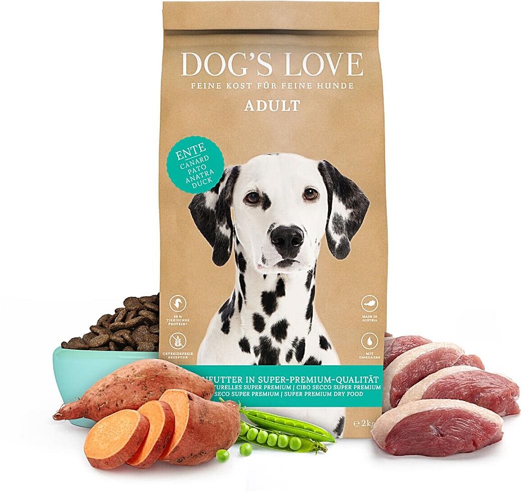 Dog's Love granule Kačka Adult 12 kg