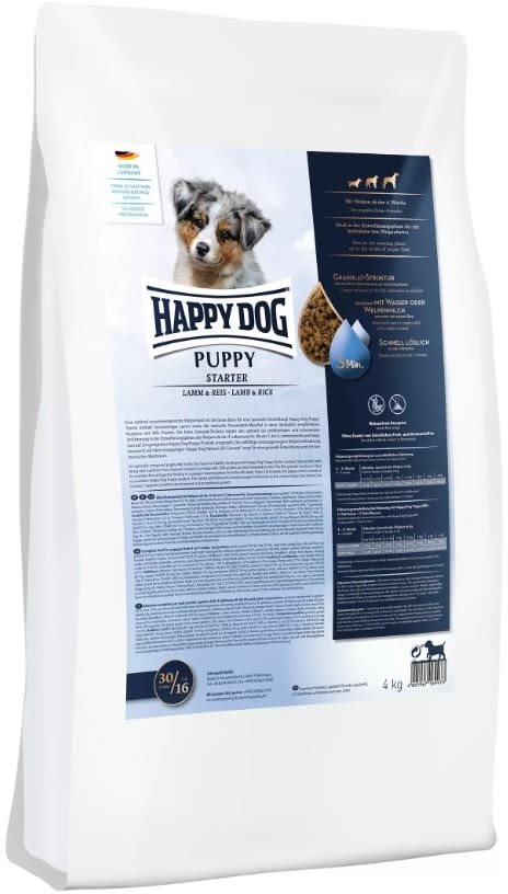 Happy Dog Puppy Starter Lamm & Reis 4 kg