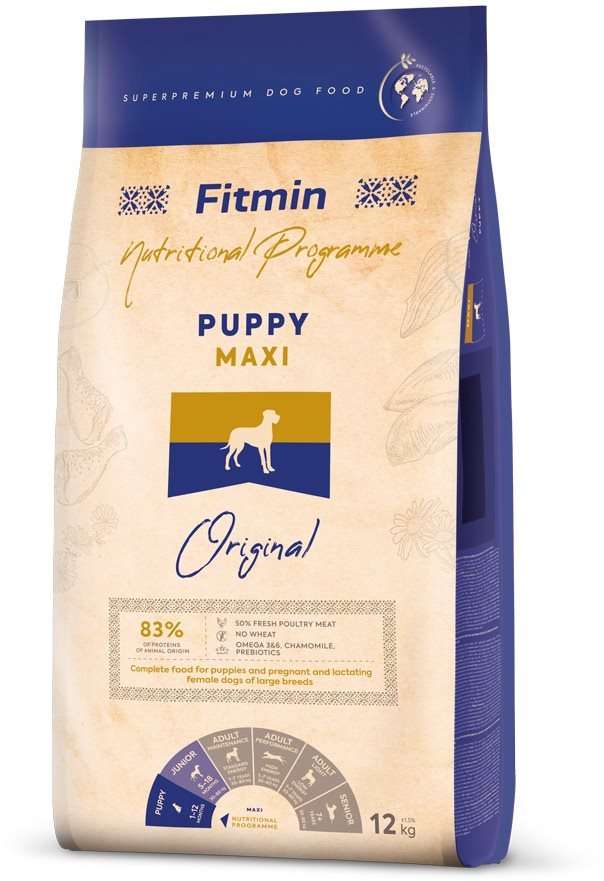 Fitmin dog maxi puppy 12 kg