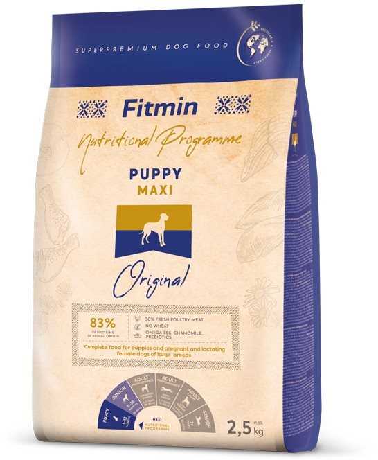 Fitmin dog maxi puppy 2,5 kg