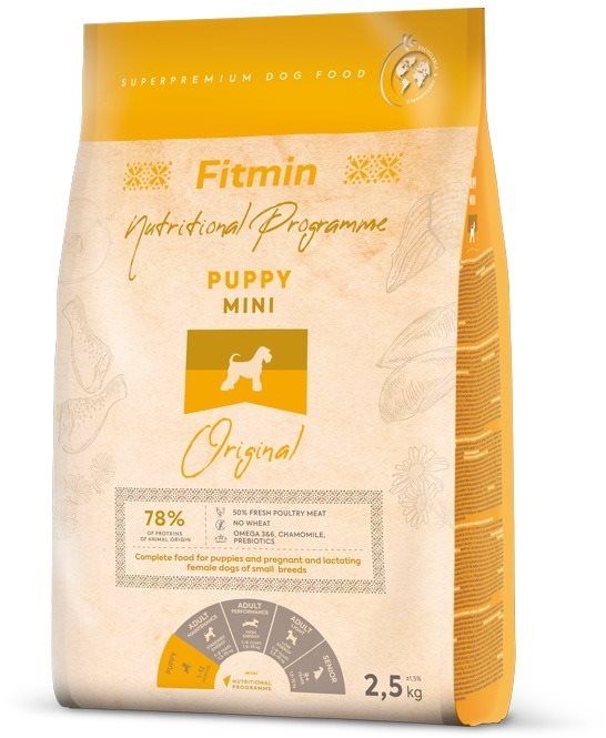 Fitmin dog mini puppy 2,5 kg