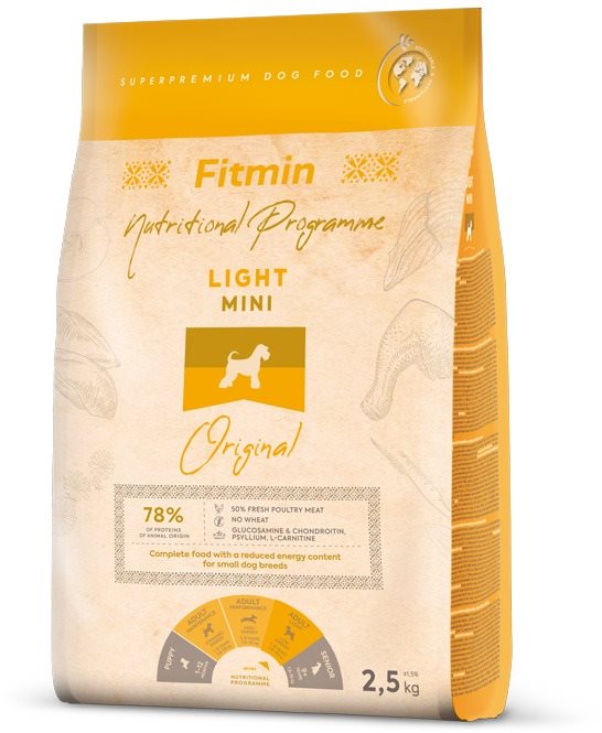 Fitmin dog mini light 2,5 kg