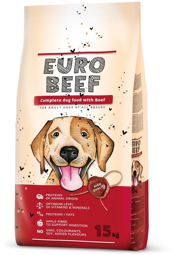Eurobeef Dog granule pre psov s hovädzím 15 kg