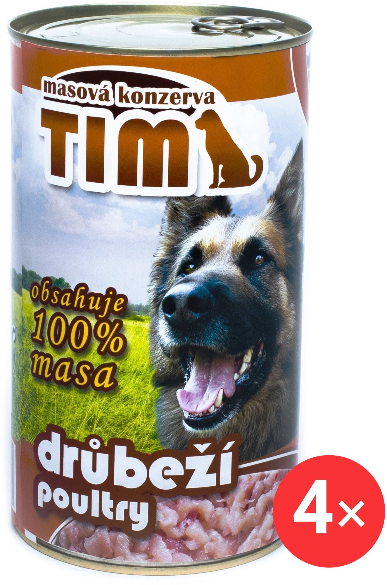 Sokol Falco TIM hydina 4× 1200 g