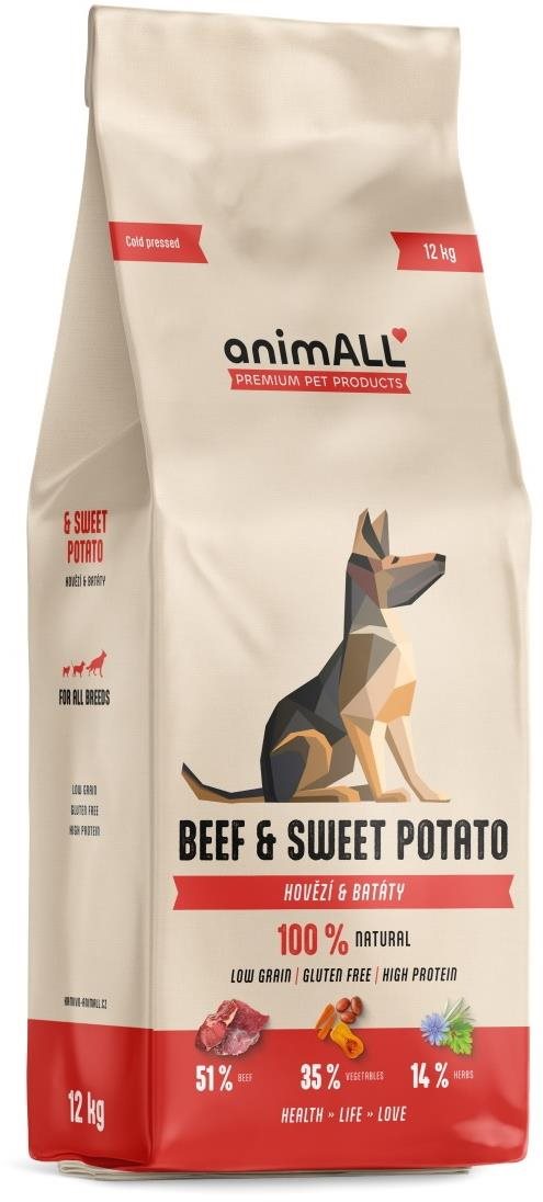 animALL Beef & Sweet Potato 12 kg