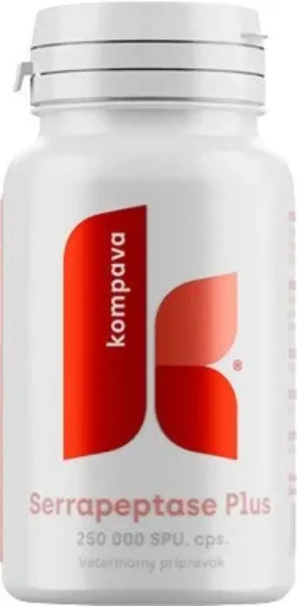 Kompava Serrapeptase Plus 250 000 SPU 90 tbl