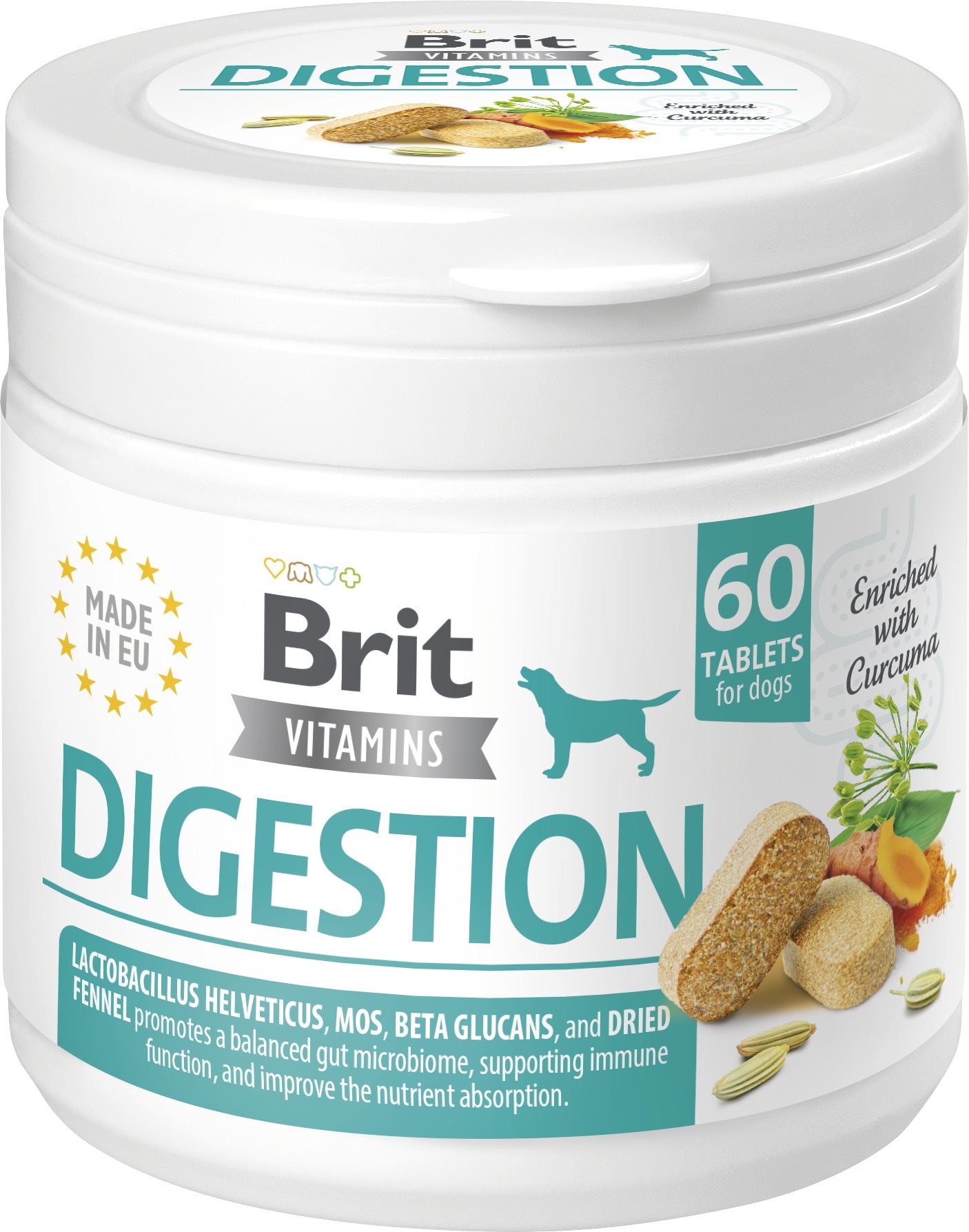Brit Vitamins Trávenie 60 tbl