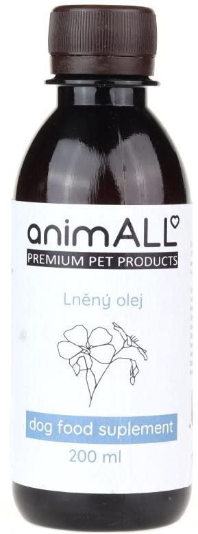 animALL Ľanový olej 200 ml
