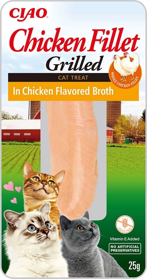Ciao Churu Cat Grilled kuracie filé v ochutenom vývare 25 g