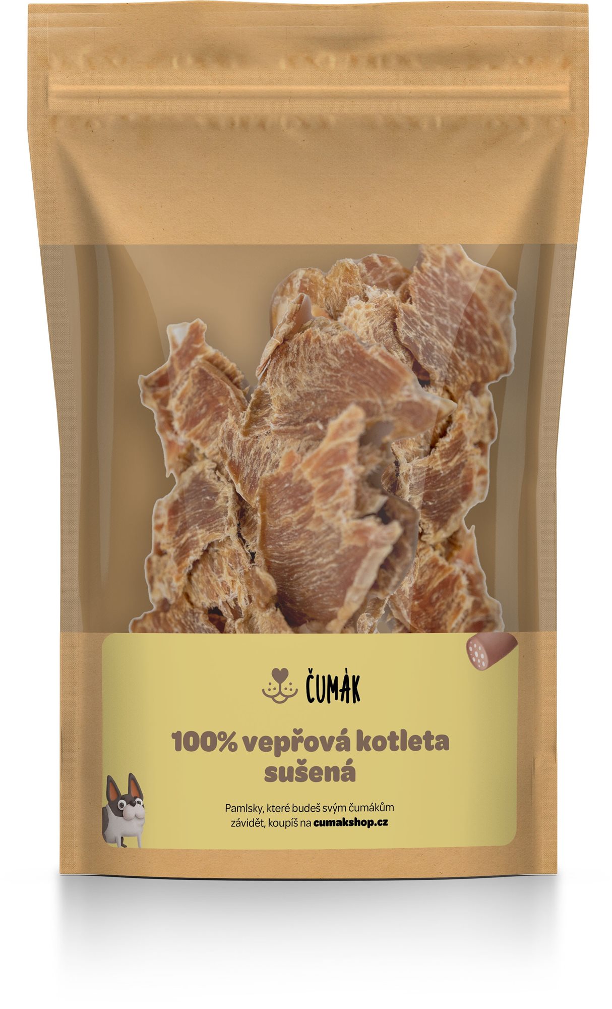 Čumák 100 % Bravčová kotleta sušená 50 g