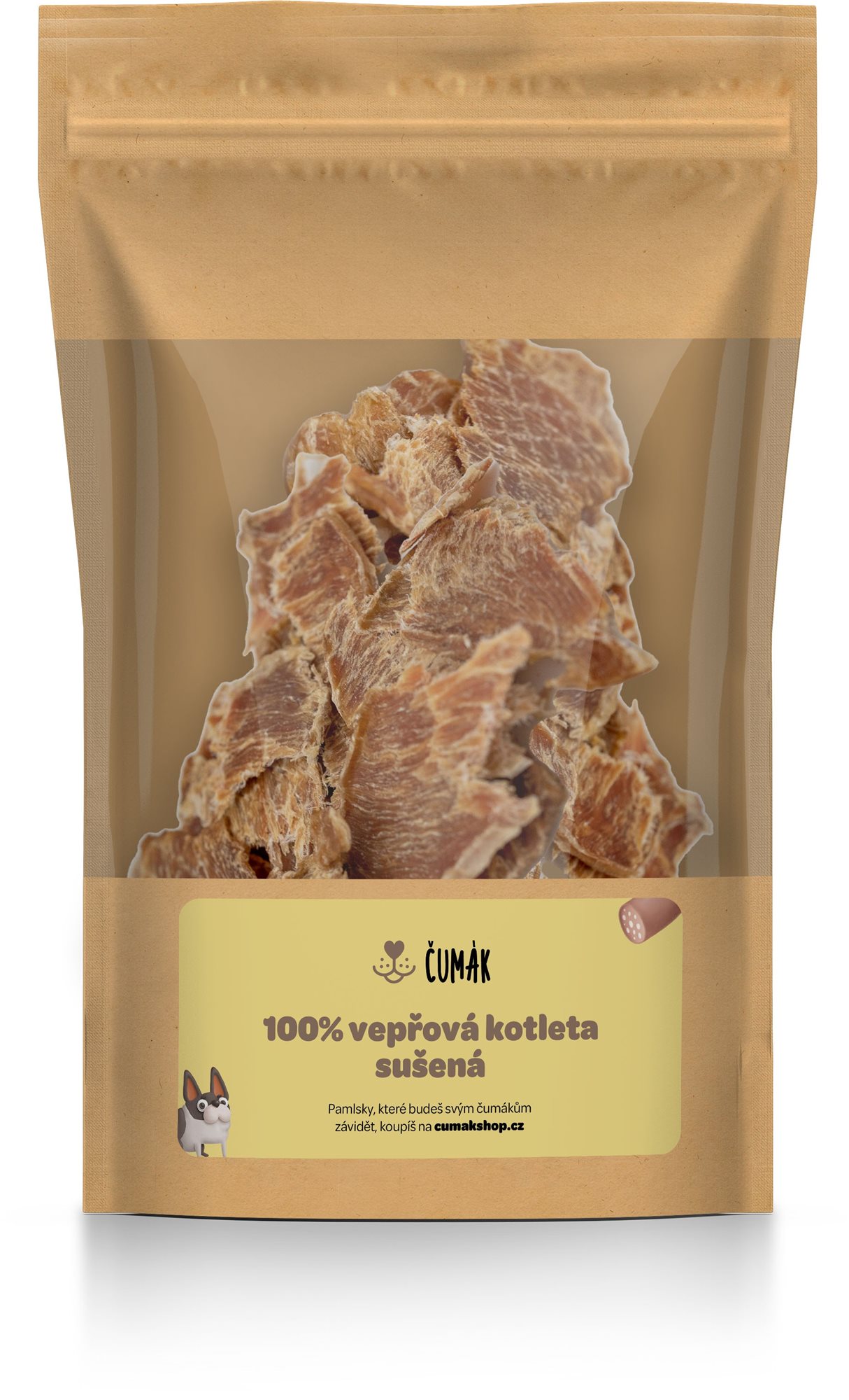 Čumák 100 % Bravčová kotleta sušená 100 g