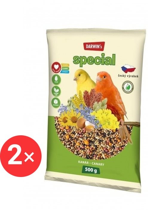 Darwin's new kanár special 2× 500 g