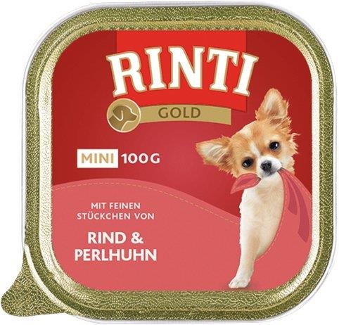 Rinti Gold Mini vanička hovädzie + perlička 100 g