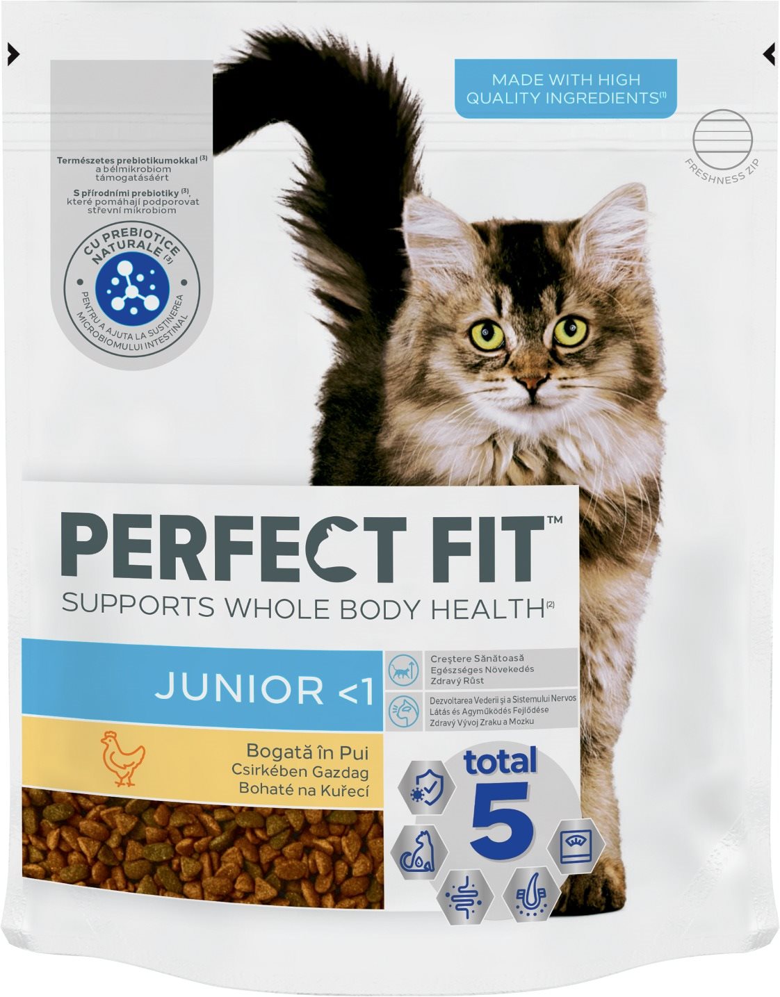 Perfect Fit granule Junior s kuracím mäsom 750 g
