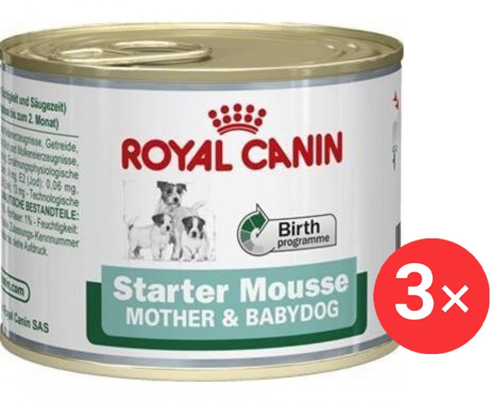 Royal Canin Starter Mousse 3× 195 g