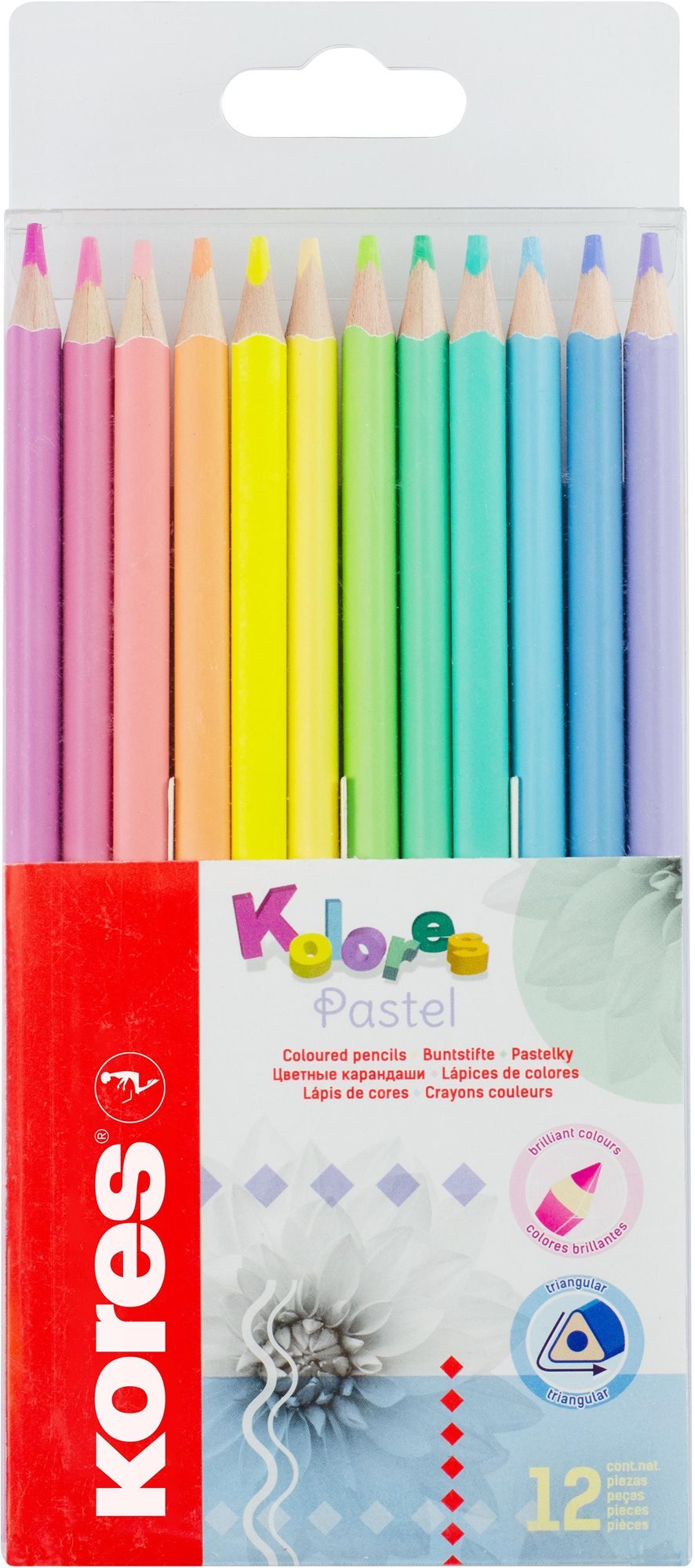 KORES KOLORES Pastel 12 farieb
