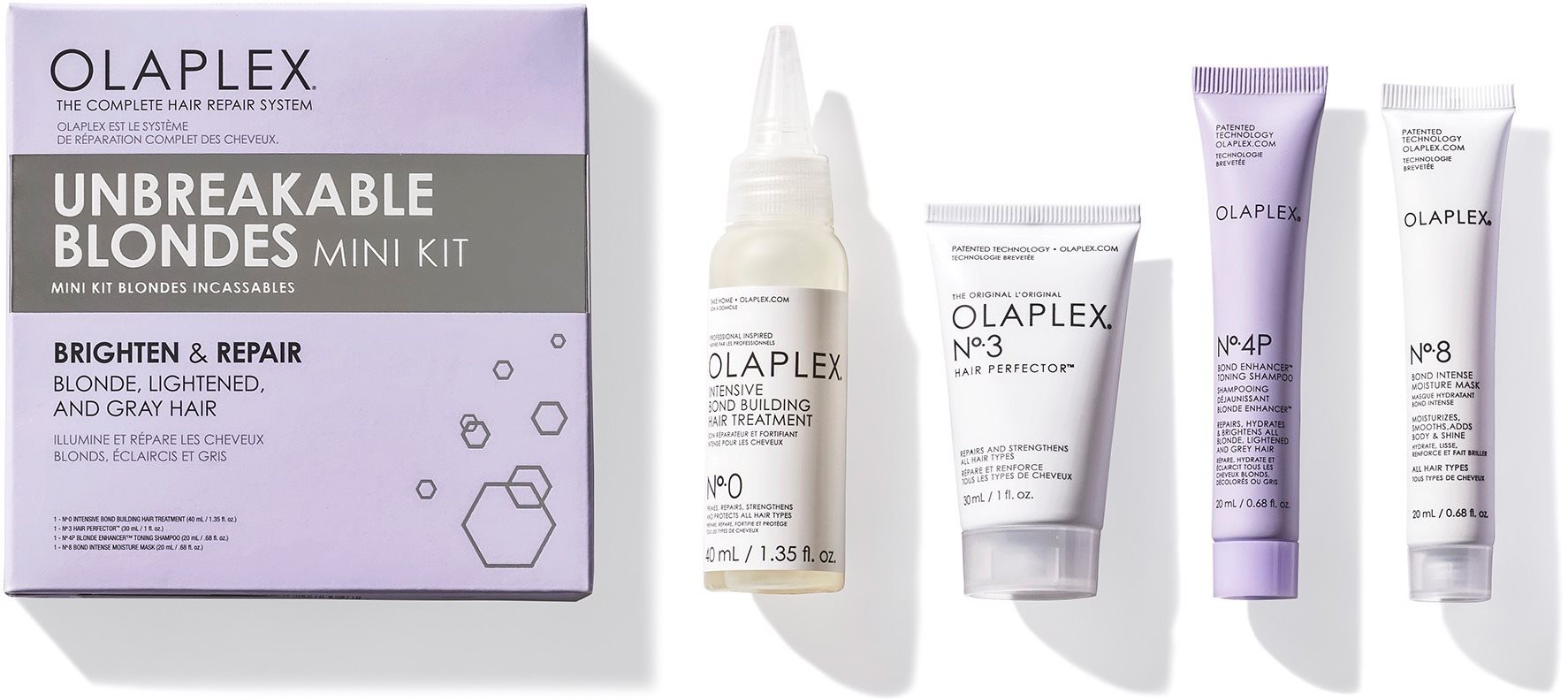 OLAPLEX Unbreakable Blondes Mini Kit 110 ml