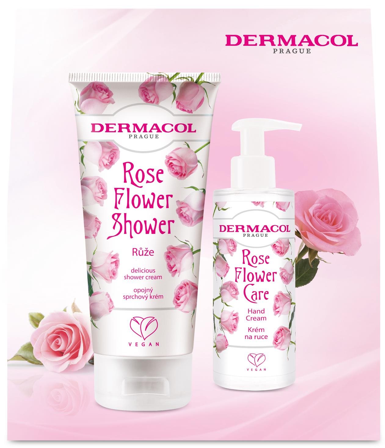 DERMACOL Rose Flower Set 350 ml