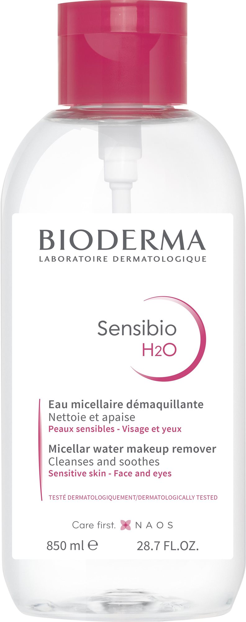 BIODERMA Sensibio H2O originálna micelárna voda 850 ml
