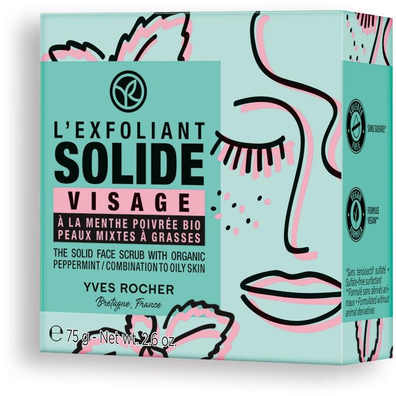 YVES ROCHER Tuhý peeling na tvár 75 g