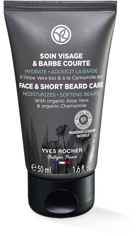YVES ROCHER Starostlivosť o tvár a krátke fúzy 50 ml
