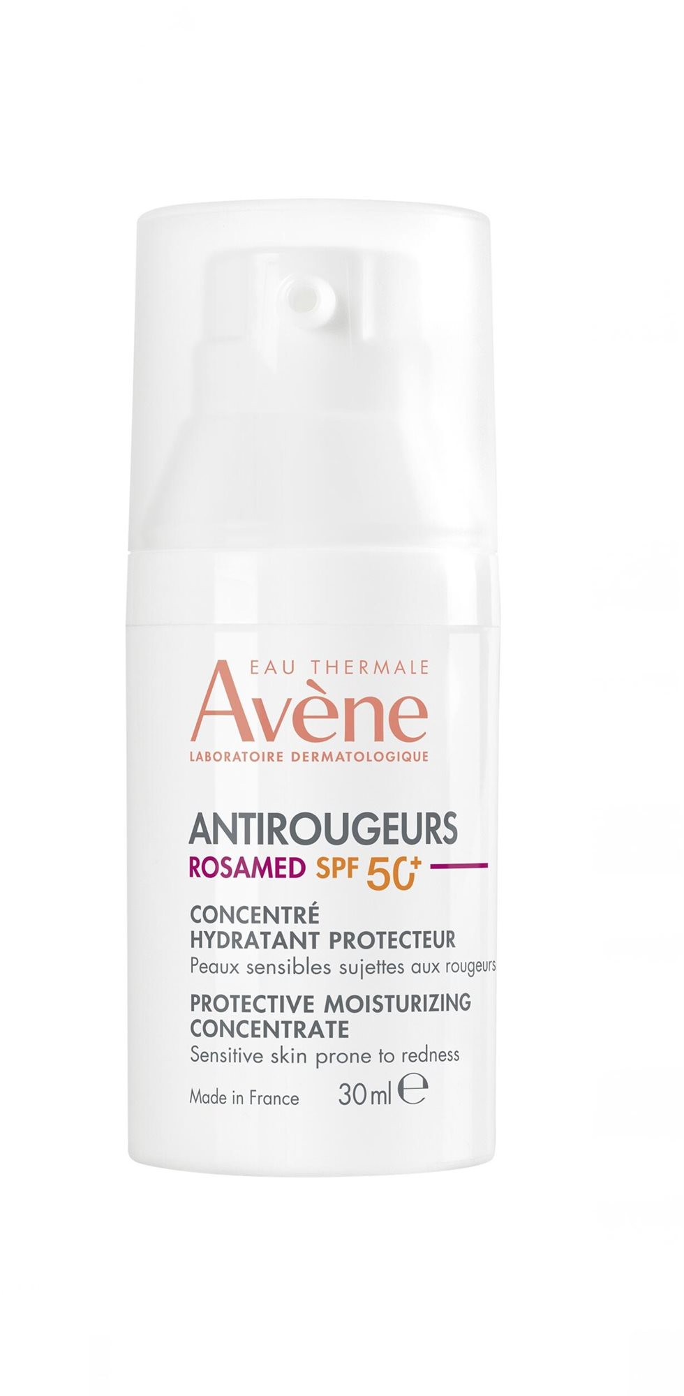 AVENE Antirougeurs Rosamed SPF50+ Protective Moisturizing Concentrate 30 ml