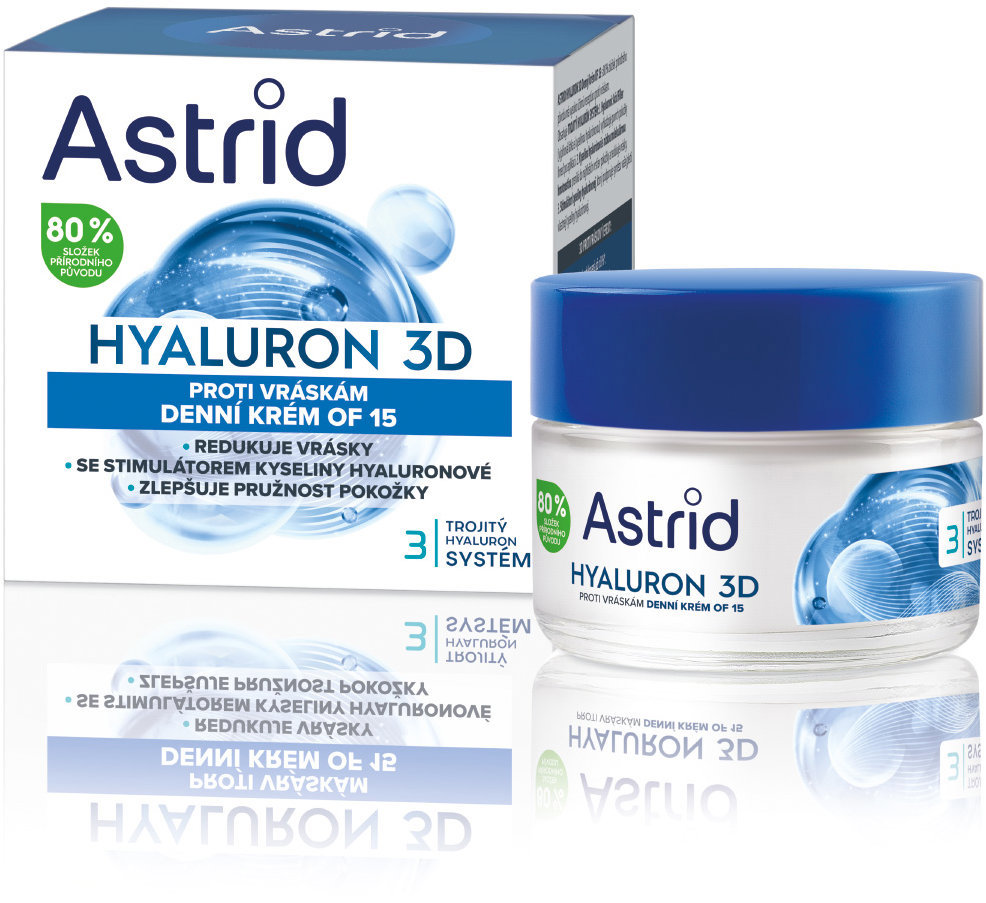 ASTRID Hyaluron 3D Denný krém proti vráskam SPF15 50 ml