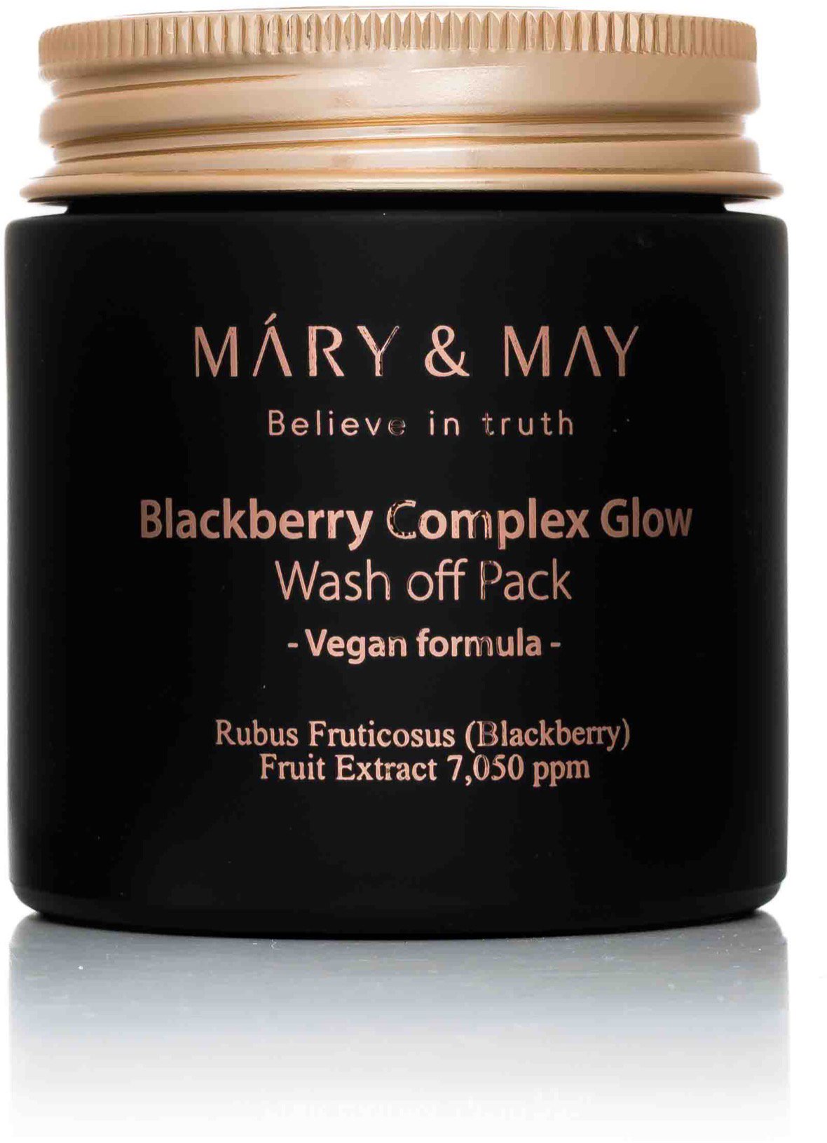 MARY & MAY Blackberry Complex Glow Wash off Pack 125 g