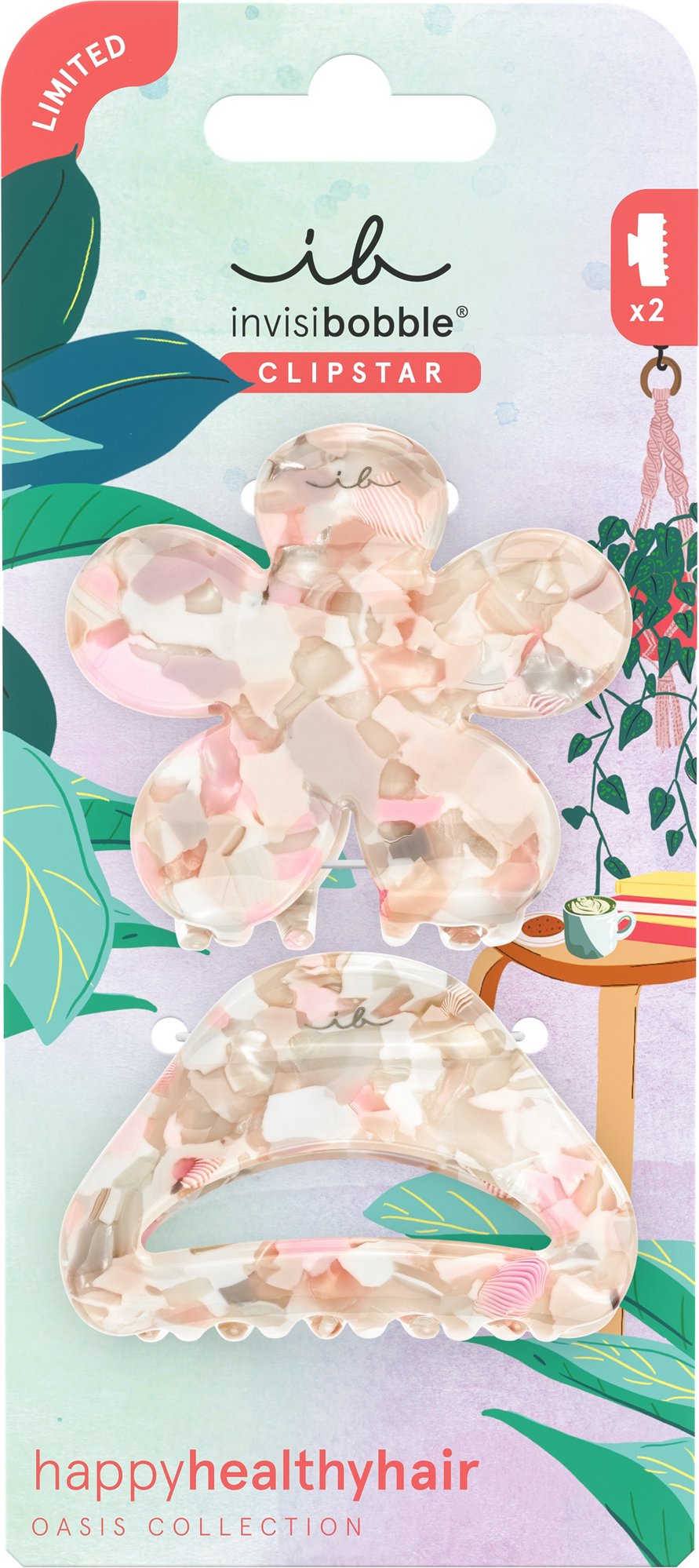 INVISIBOBBLE Clipstar M Oasis Refreshed Bloom