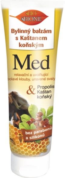 BIONE COSMETICS Bio Med + Q10 Bylinný balzam s pagaštanom konským 300 ml