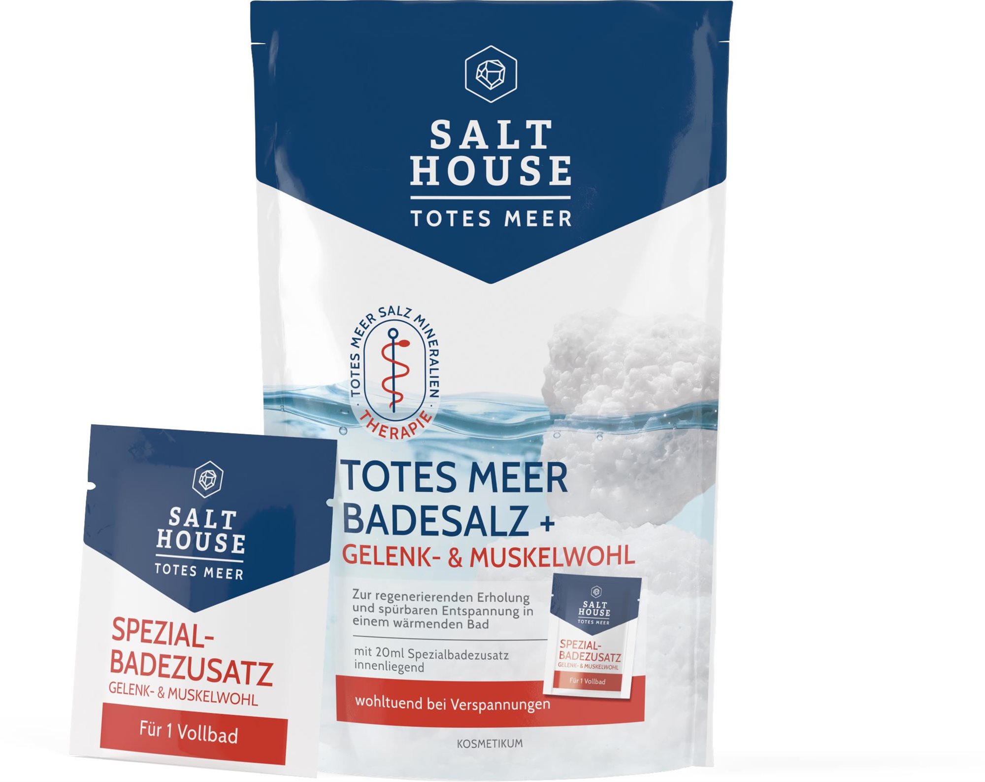 SALT HOUSE proti bolesti kĺbov 400 g + 20 ml